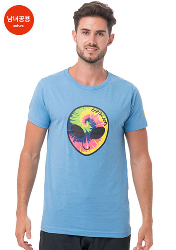 남여공용 트래블러(다크 스카이 블루) 디앤에이 티셔츠